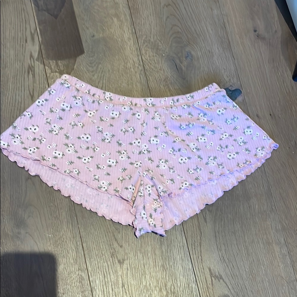 Floral Pink Women's Shorts
